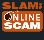 Slam the Online Scam Logo